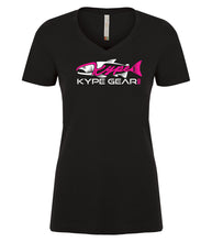 Load image into Gallery viewer, Ladies V-Neck - Black - Kype Gear