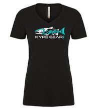 Load image into Gallery viewer, Ladies V-Neck - Black - Kype Gear
