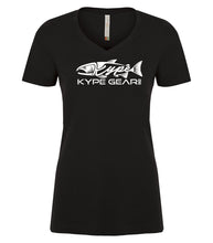 Load image into Gallery viewer, Ladies V-Neck - Black - Kype Gear