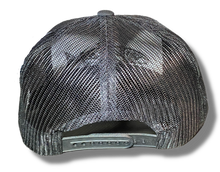 Load image into Gallery viewer, Snapback Trucker Flatbrim - Grey/Black Black - Kype Gear