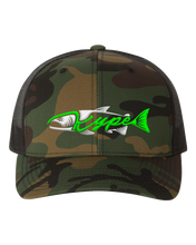 Load image into Gallery viewer, Snapback Trucker - Green Camo/Black - Kype Gear