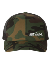 Load image into Gallery viewer, Snapback Trucker - Green Camo/Black - Kype Gear