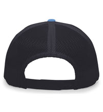 Load image into Gallery viewer, Snapback Trucker - Heather Grey/Charcoal/Ocean Blue Patch - Kype Gear