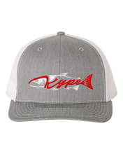 Load image into Gallery viewer, Snapback Trucker - Heather Grey/White - Kype Gear