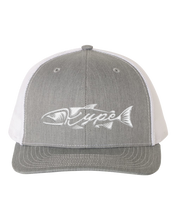 Load image into Gallery viewer, Snapback Trucker - Heather Grey/White - Kype Gear