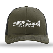 Load image into Gallery viewer, Snapback Trucker - Military Green/Black - Kype Gear