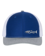 Load image into Gallery viewer, Snapback Trucker - Royal/White/Heather Grey - Kype Gear