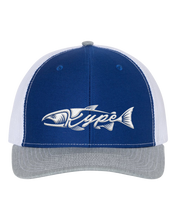 Load image into Gallery viewer, Snapback Trucker - Royal/White/Heather Grey - Kype Gear