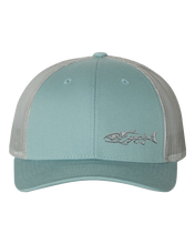 Load image into Gallery viewer, Snapback Trucker - Smoke Blue/Aluminum - Kype Gear