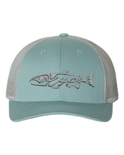 Load image into Gallery viewer, Snapback Trucker - Smoke Blue/Aluminum - Kype Gear