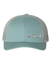 Load image into Gallery viewer, Snapback Trucker - Smoke Blue/Aluminum - Kype Gear