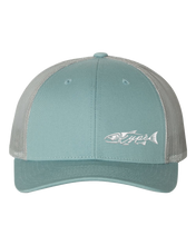 Load image into Gallery viewer, Snapback Trucker - Smoke Blue/Aluminum - Kype Gear
