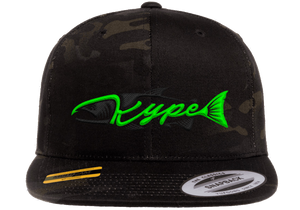 Kype Flatbrim Snapback - Black Camo - Kype Gear