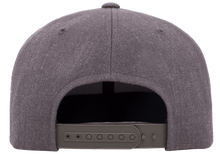 Load image into Gallery viewer, Kype Flatbrim Snapback - Dark Heather Grey - Kype Gear
