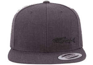 Kype Flatbrim Snapback - Dark Heather Grey - Kype Gear