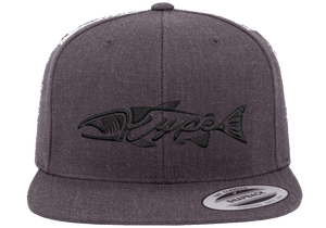 Kype Flatbrim Snapback - Dark Heather Grey - Kype Gear