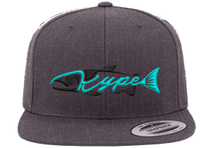 Kype Flatbrim Snapback - Dark Heather Grey - Kype Gear