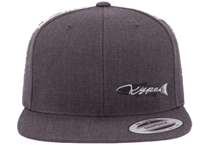 Kype Flatbrim Snapback - Dark Heather Grey - Kype Gear