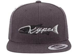 Kype Flatbrim Snapback - Dark Heather Grey - Kype Gear