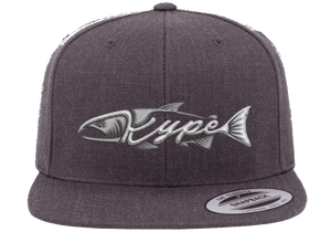 Kype Flatbrim Snapback - Dark Heather Grey - Kype Gear