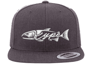 Kype Flatbrim Snapback - Dark Heather Grey - Kype Gear