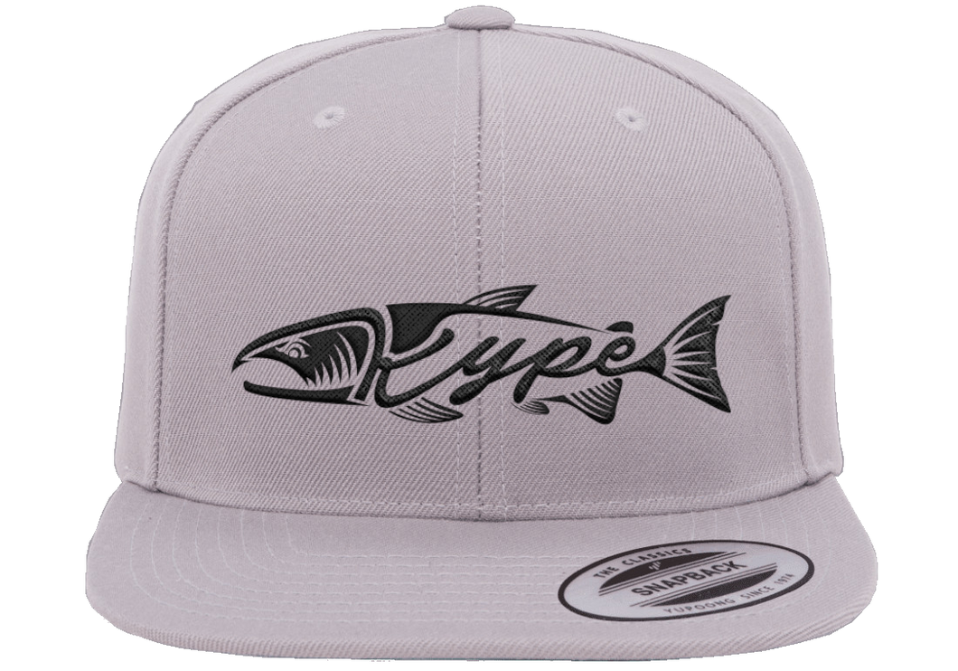 Kype Flatbrim Snapback - Silver - Kype Gear