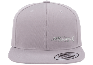Kype Flatbrim Snapback - Silver - Kype Gear