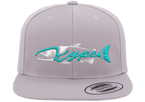 Kype Flatbrim Snapback - Silver - Kype Gear