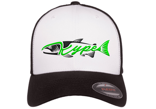 Flexfit Trucker - Black/White/Black - Kype Gear