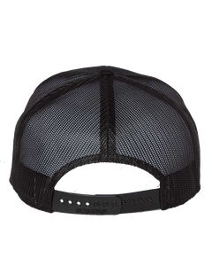 Snapback Trucker - 7 Panel - Black - Kype Gear