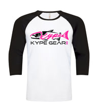 Load image into Gallery viewer, Kype Baseball Tee White-Black - Kype Gear
