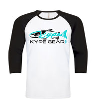 Load image into Gallery viewer, Kype Baseball Tee White-Black - Kype Gear
