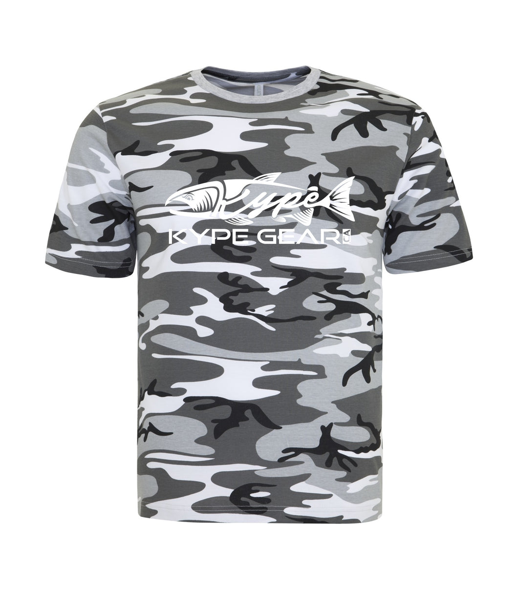 Kype Camo Tee - Grey Camo - Kype Gear