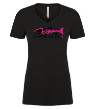 Load image into Gallery viewer, Ladies V-Neck - Black - Kype Gear

