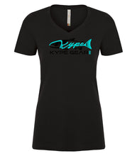 Load image into Gallery viewer, Ladies V-Neck - Black - Kype Gear
