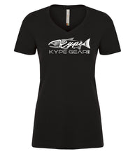 Load image into Gallery viewer, Ladies V-Neck - Black - Kype Gear
