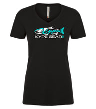 Load image into Gallery viewer, Ladies V-Neck - Black - Kype Gear
