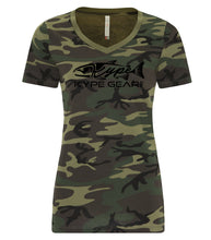 Load image into Gallery viewer, Ladies V-Neck - Camo - Kype Gear
