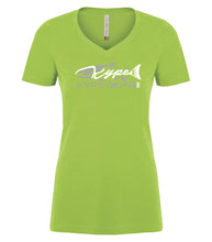 Load image into Gallery viewer, Ladies V-Neck - Lime Shock - Kype Gear
