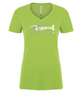 Ladies V-Neck - Lime Shock - Kype Gear