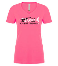 Load image into Gallery viewer, Ladies V-Neck - Pink - Kype Gear
