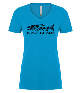 Ladies V-Neck - Sapphire - Kype Gear
