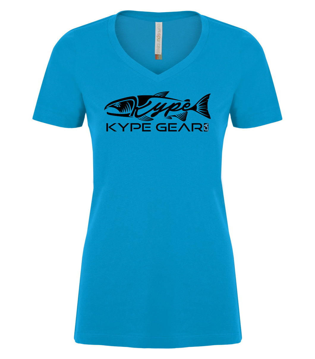Ladies V-Neck - Sapphire - Kype Gear