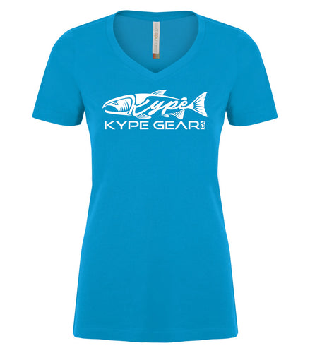 Ladies V-Neck - Sapphire - Kype Gear
