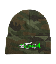 Load image into Gallery viewer, Kype Cuffed Beanie - Green Camo - Kype Gear
