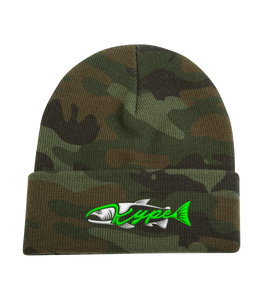 Kype Cuffed Beanie - Green Camo - Kype Gear