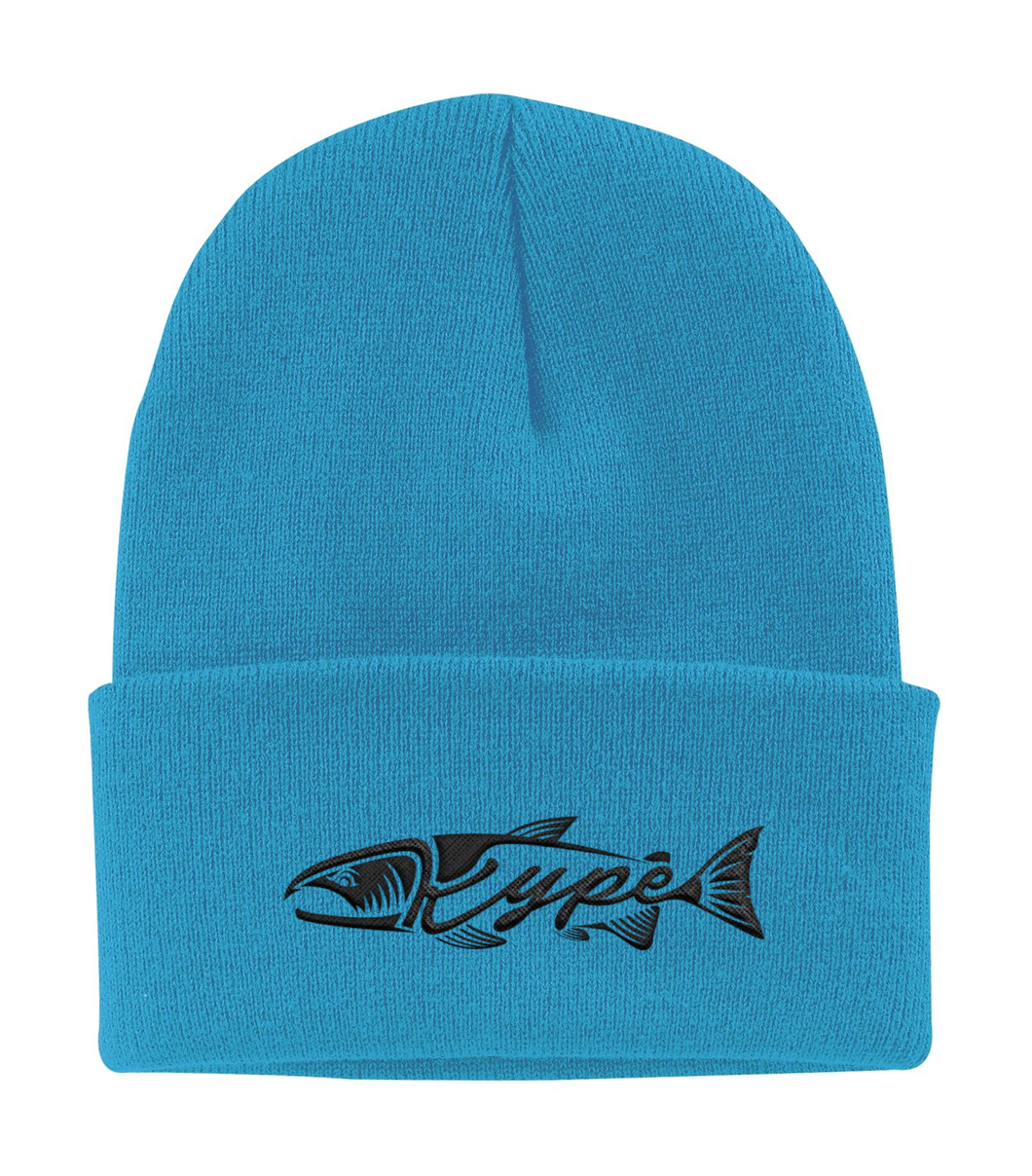 Kype Cuffed Beanie - Neon Blue - Kype Gear
