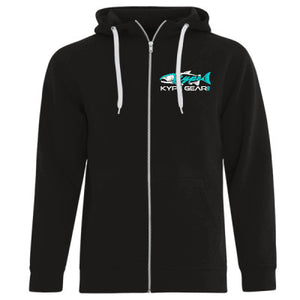 Kype Premium Zip Hoodie - Black - Kype Gear