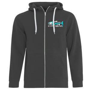 Kype Premium Zip Hoodie - Charcoal - Kype Gear