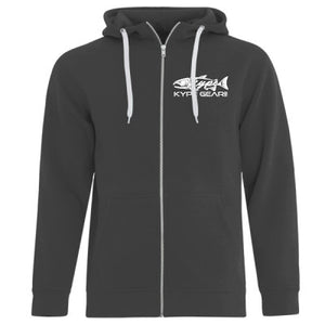 Kype Premium Zip Hoodie - Charcoal - Kype Gear